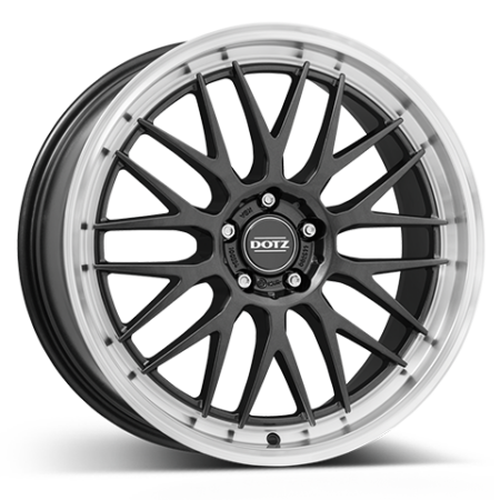 DOTZ Bilbao dark gunmetal/polished lip